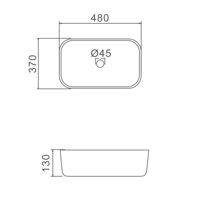 CHẬU LAVABO SỨ NGA CAO CẤP GAPPO  GT403