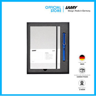 Gift Set Lamy Notebook A5 Softcover Grey + Lamy Al-Star Blue - GSNAl0010