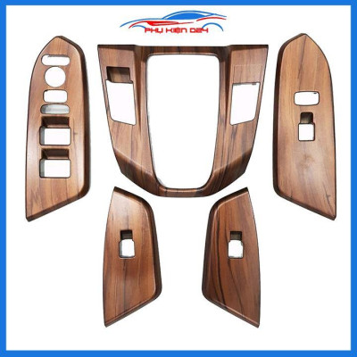 Ốp nội thất CRV 2018-2019-2020-2021-2022 vân gỗ bảo vệ chống trầy xước và làm đẹp xe