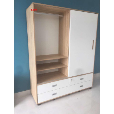 Tủ quần áo thiết kệ hiện đại - Tủ quần áo gỗ MDF TA09
