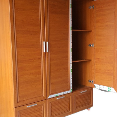 Tủ áo nhôm siêu bền Grando ECo Tundo 1m5 x 1m9, hoàn toàn bằng nhôm lá cứng