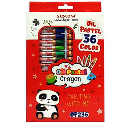 Sáp Màu Stacom- 36 Màu - OP236