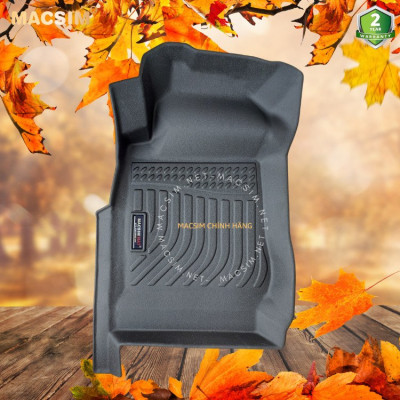 Thảm lót sàn xe ô tô Chevrolet Trailblazer (sd) Nhãn hiệu Macsim chất liệu nhựa TPE cao cấp màu đen