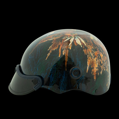 Mũ bảo hiểm sơn mài cao cấp thời trang chính hãng NÓN SƠN ASM-XH528