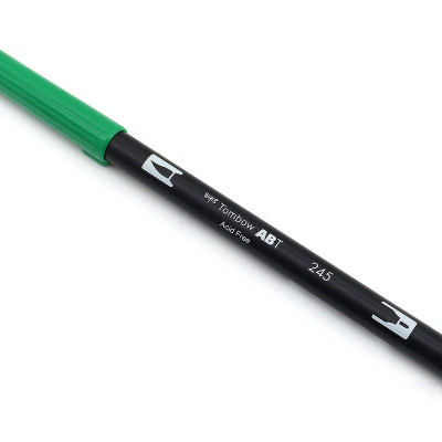 Bút lông cọ hai đầu Tombow ABT Dual Brush Pen - Brush/ Bullet - Scarlet (925)