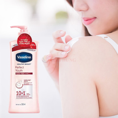 Sữa dưỡng thể Vaseline Healthy Bright Perfect Youth (100ml/350ml) - Hàng chính hãng