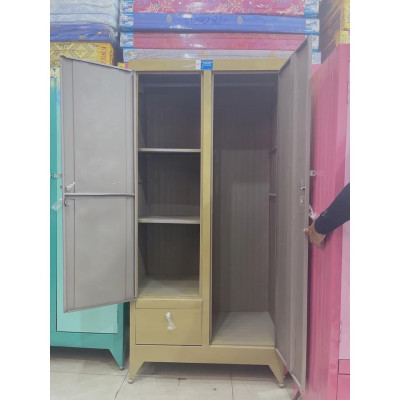 Tủ sắt quần cao 1m8 ngang 90cm vàng kem - TSDT12