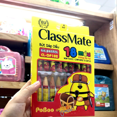 Bút Sáp Dầu Classmate OP102 - 18 Màu