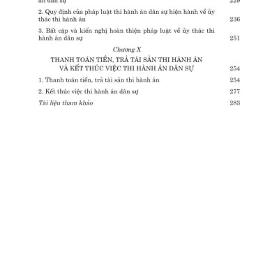 Pháp luật về thủ tục thi hành án dân sự