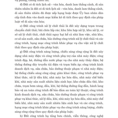 Các văn bản hướng dẫn thi hành Luật đất đai (sửa đổi, bổ sung năm 2024) - bản in 2025