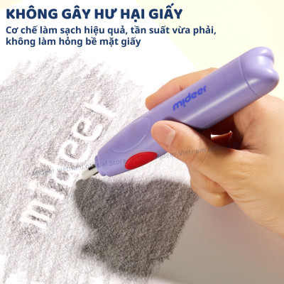 Gọt bút Chì tự động, tẩy tự động,  đồ dùng học tập cho bé cao cấp Mideer Artist Electric Stationery