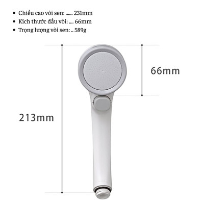 Vòi sen tắm WS có nút dừng Takagi (JSB121AS)