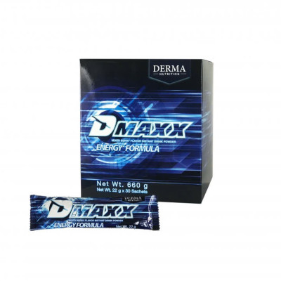 DMAXX thức uống bổ sung vitamin năng lượng có đường DAMODE 24 gói dùng thử màu xanh