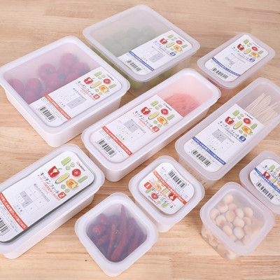 Hộp Nhựa Bảo Quản Thực Phẩm Nakaya 800ml Hình Vuông Hàng Nội Địa Nhật Cao Cấp