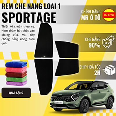 Rèm Che Nắng Xe Kia Sportage Loại 1 Mr Ô TÔ Bảo Hành 24 tháng Cam Kết Chuẩn Khít Theo Xe
