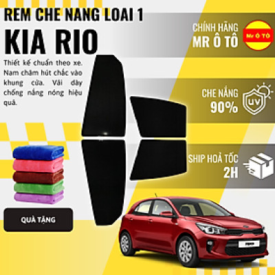 Rèm Che Nắng Xe Kia Rio Loại 1 Mr Ô TÔ Bảo Hành 24 tháng Cam Kết Chuẩn Khít Theo Xe