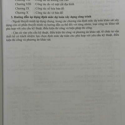 Sách Định Mức Dự Toán Xây Dựng Công Trình sđ, bs năm 2025 – Phần Sửa Chữa, Bảo Dưỡng, Thí Nghiệm, Sử Dụng Vật Liệu, Định Mức Chi Phí Quản Lý Dự Án (tập 3) - V2583D