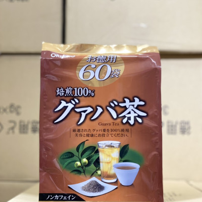 Trà ổi Hỗ Trợ Giảm Câ.n, Giúp Giải Độc, Thanh Lọc Cơ Thể Orihiro Nhật Bản Gói 60 Túi Nhật Bản