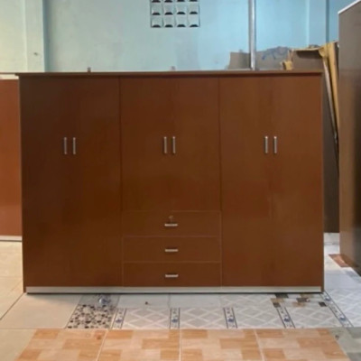 Tủ quần áo nhựa 6 cánh mix hộc như hình tùy chọn mẫu ĐV Tundo 244 x 185 x 47 cm nhiều màu lựa chọn