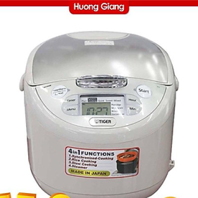 Nồi cơm điện tử Tiger JAX S18W 1.8L - Hàng Chính Hãng