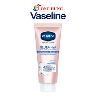 Sữa dưỡng thể dưỡng trắng Vaseline Gluta-Hya Body Tone-Up UV Lotion Niacinamide Tone-Up - Hàng chính hãng