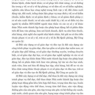 Các văn bản hướng dẫn thi hành Luật đất đai (sửa đổi, bổ sung năm 2024) - bản in 2025