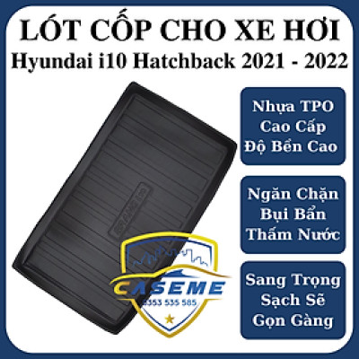 ót cốp dành cho Hyundai i10 Hatchback 2021 - 2022 chất liệu TPO cao cấp