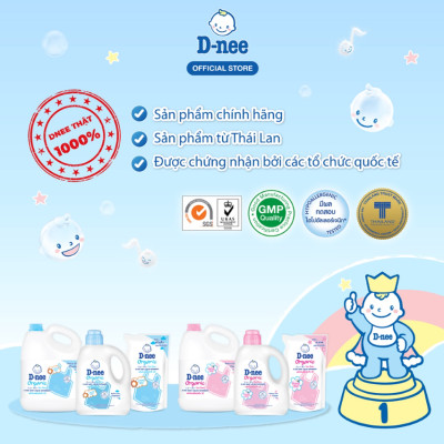 Nước Giặt Quần Áo Cho Bé D-nee - Chai 960ml (Xanh)