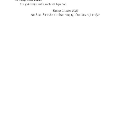Các văn bản hướng dẫn thi hành Luật đất đai ( sửa đổi,bổ sung năm 2024)