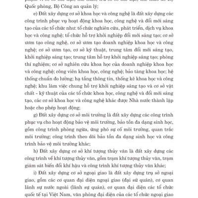 Các văn bản hướng dẫn thi hành Luật đất đai (sửa đổi, bổ sung năm 2024) - bản in 2025