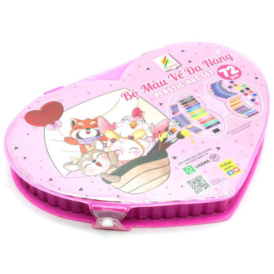 Hộp Màu Vẽ Đa Năng - Colormate CM-72PLS (72 Chi Tiết)