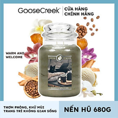 Nến hũ Goose Creek (680g) - Warm & Welcome