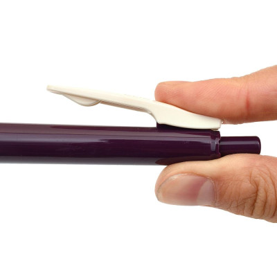 Bút Bi 0.5 mm Zebra Sarasa Clip Vintage JJ15-VBP - Bordeaux Purple