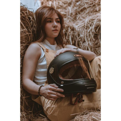 MŨ BẢO HIỂM FULLFACE CỔ ĐIỂN BULLDOG TORII - GARA 20