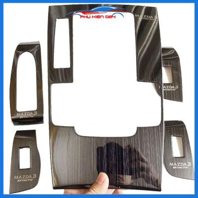Ốp nội thất Mazda 3 2020-2021-2022 vân Titan bảo vệ chống trầy xước và làm đẹp xe