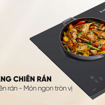 Bếp điện từ đôi Karofi KIC-D63 4.000W 8 mức công suất - Miễn phí vận chuyển toàn quốc - Bảo hành 24 tháng - Hàng chính hãng