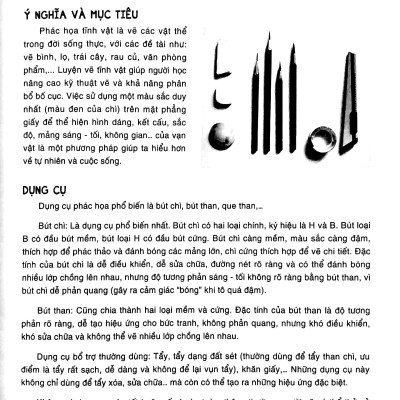BÍ QUYẾT HỘI HỌA - PHÁC HỌA TĨNH VẬT