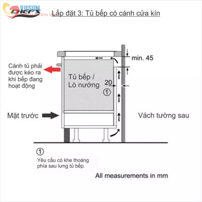 Bếp từ đôi Chefs Mix544P- Hàng chính hãng