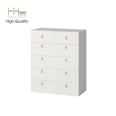 [Happy Home Furniture] WESLEY, Tủ đựng đồ - 6 hộc kéo ,  90cm x 45cm x 110cm ( DxRxC), THK_050