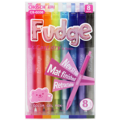 Hộp Bút Gel 8 Màu 0.5 mm - Chosch G330