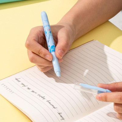 Bút Máy Nhựa Deli 0.5 mm - Phiên Bản Sơn Tùng M-TP Giới Hạn - Deli Q887 - Màu Hồng