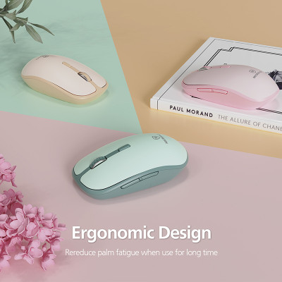 Chuột Không Dây Bluetooth MicroPack SPEEDY SILENT 2 MP-729B Độ Phân Giải 1600CPI Phím Bấm Không Ồn BT5.0 Hàng Chính Hãng