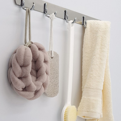 Móc treo áo 5 chấu Inox Eurolife EL-M1 (Trắng bạc)