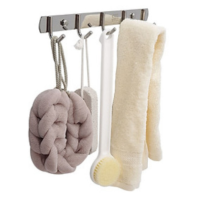 Móc treo áo 5 chấu Inox SUS 304 Eurolife EL-M5 (Trắng bạc)