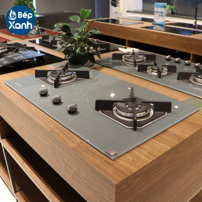 Bếp gas âm 2 gas Malloca AS 9602DG - Mâm đốt Sabaf Ý, Hàng Chính Hãng