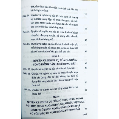 Luật Đất Đai (Được thông qua ngày 18/01/2024)