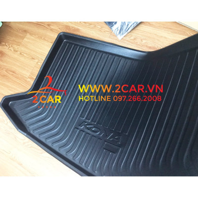 Lót cốp nhựa xe Toyota Kona 2018-2021 cao cấp