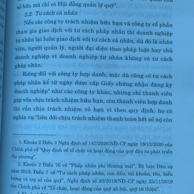 Kinh Doanh Sành Luật (Ứng dụng luật danh nghiệp luật 2020 sửa đổi, bổ sung 2022 và quy định liên quan)