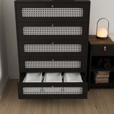 [Happy Home Furniture] MEYDAN, Tủ đựng đồ 5 ngăn kéo , 78cm x 45cm x 112cm ( DxRxC), THK_078