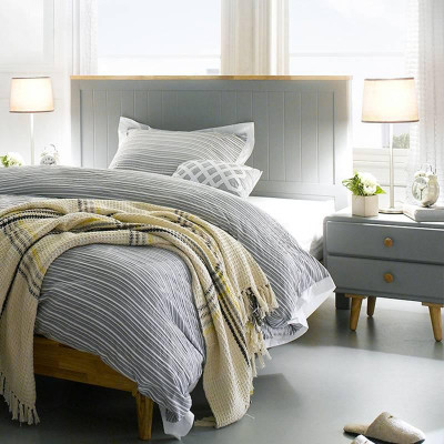 Tủ Đầu Giường 2 Ngăn Kéo Rora - BSK2RORG - Grey